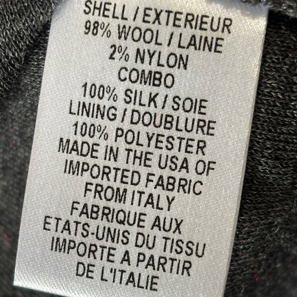 Milly NY Wool Silk Blend Sheath Dress Women’s Gray Bow Career Cocktail Party M - Picture 3 of 8